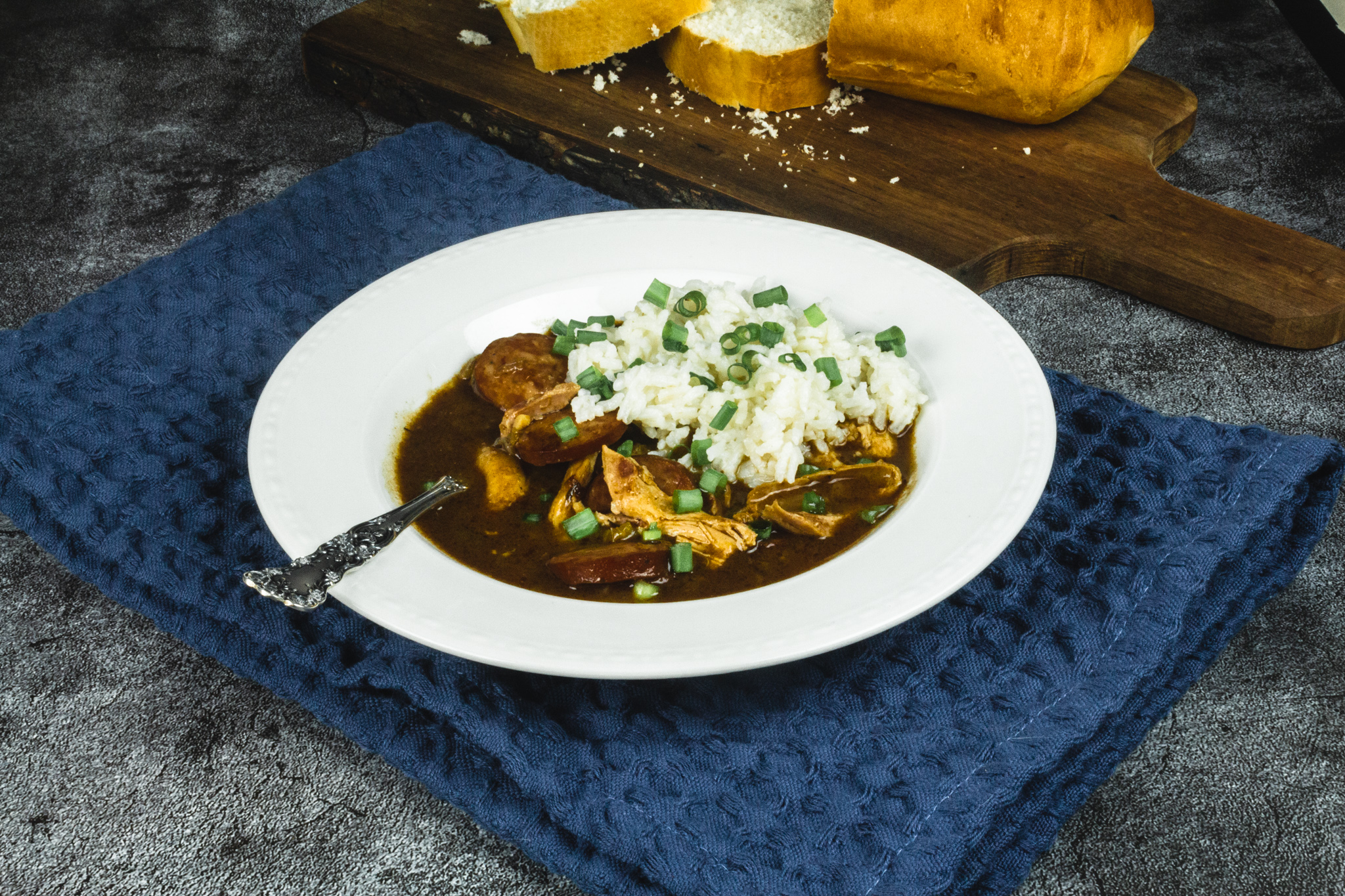 Chicken and Andouille Sausage Gumbo