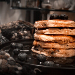 Blueberry and Banana Pancakes