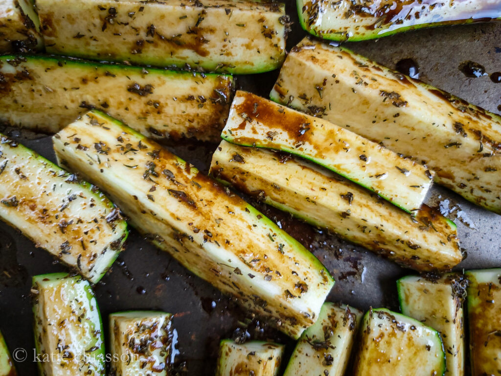 Balsamic Grilled Zucchini