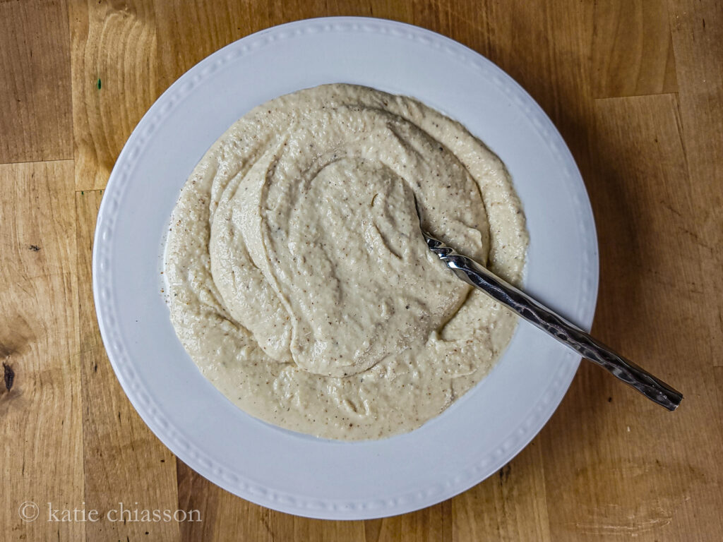 Roasted Cauliflower Puree