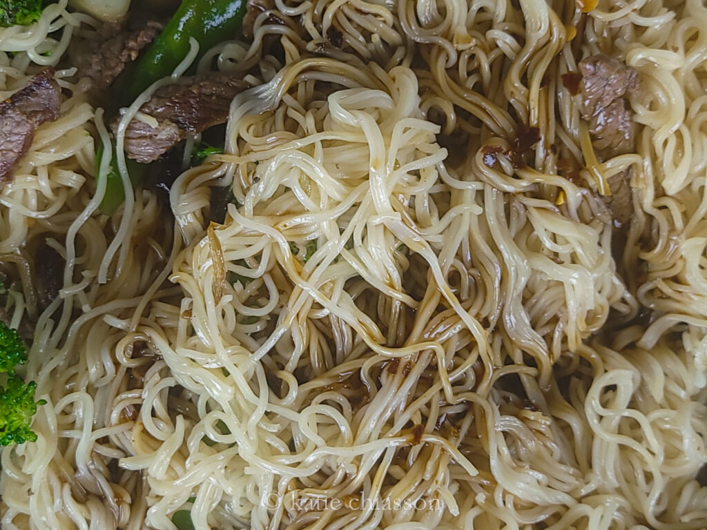 Beef Stir Fry with Cauliflower and Broccoli