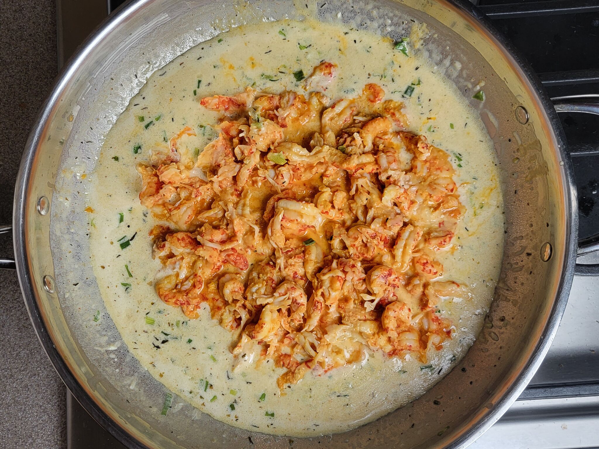 Crawfish Cream Sauce