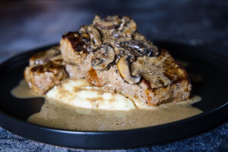 Pork Diane